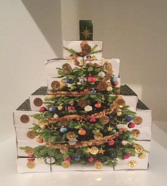 calendrier sapin