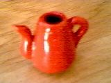 dry clay coffee pot
