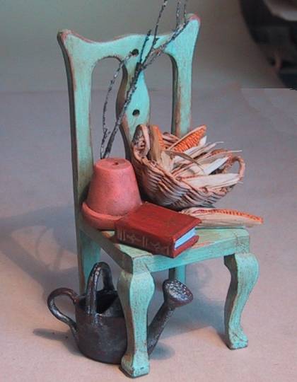 chaise garnie