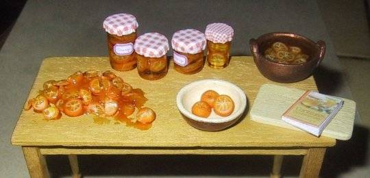table des confitures