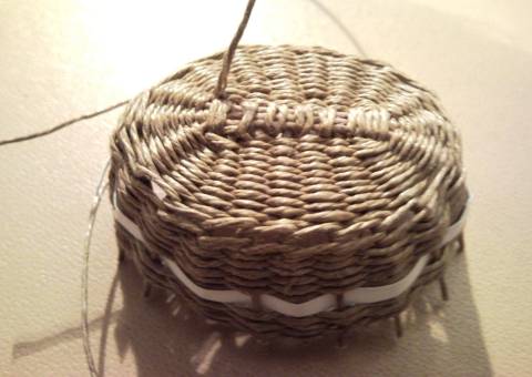 miniature wicker  basket