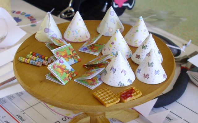 miniature birthday party