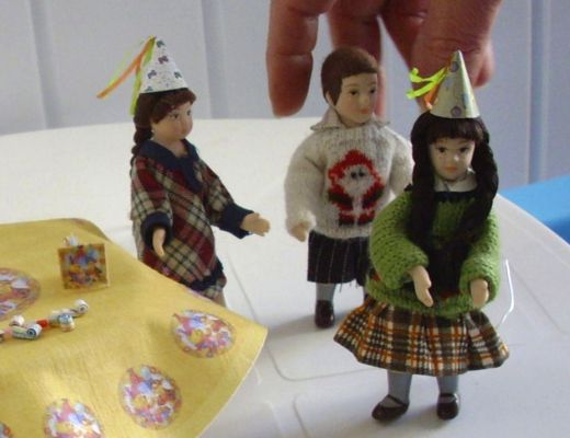 miniature birthday party